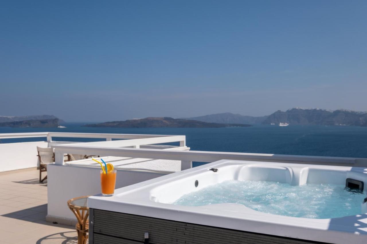 Alba Caldera Villa Akrotírion المظهر الخارجي الصورة