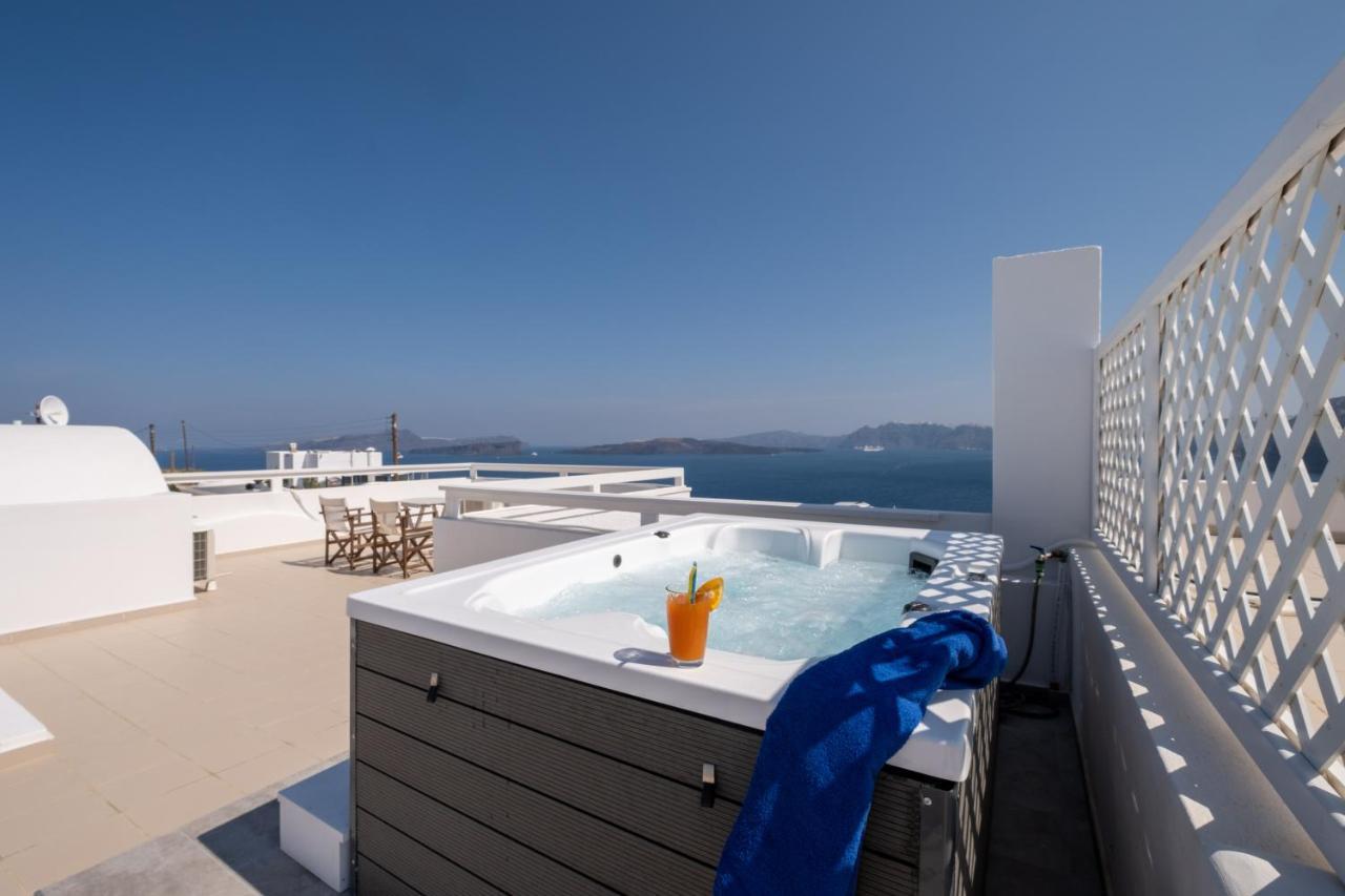 Alba Caldera Villa Akrotírion المظهر الخارجي الصورة